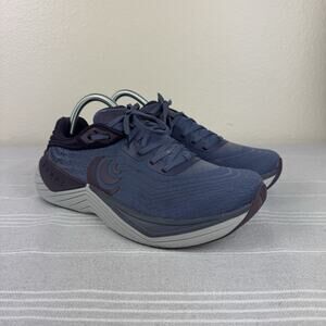 Women’s Topo Ultrafly 5 Lace Up Athletic Sneaker Running Shoe Purple Grey 9